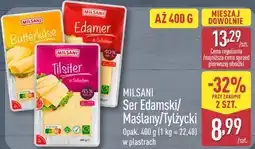 ALDI Milsani Ser Edamski/Maślany/Tylżycki w plastrach oferta