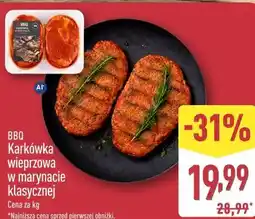 ALDI BBQ Karkówka wieprzowa w marynacie klasycznej oferta