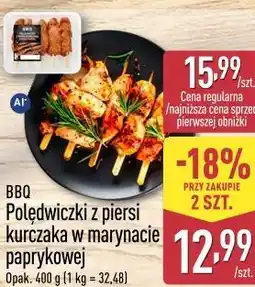 ALDI BBQ Polędwiczki z piersi kurczaka w marynacie paprykowej oferta