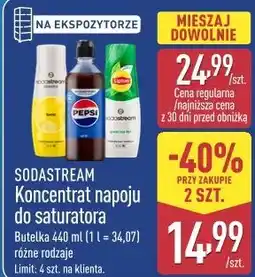 ALDI Koncentrat napoju do saturatora Sodastream oferta