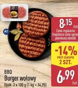 ALDI BBQ Burger wołowy oferta