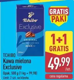 ALDI Kawa mielona Exclusive Tchibo oferta