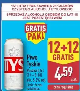 ALDI Piwo Tyskie oferta