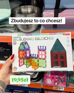Action Toi-Toys Magnetic Building Blocks 24 pieces oferta