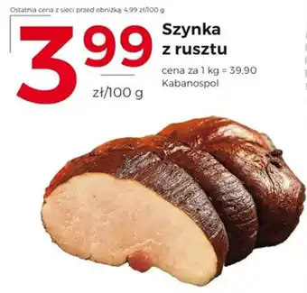 Szynka z rusztu