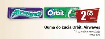 Guma do żucia Orbit, Airwaves