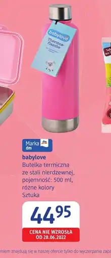 dm drogerie markt Butelka termiczna Babylove oferta