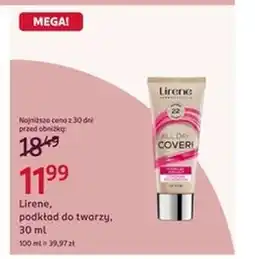 Rossmann Podkład do twarzy Lirene oferta