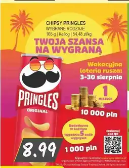 Słoneczko Chipsy Pringles Original oferta