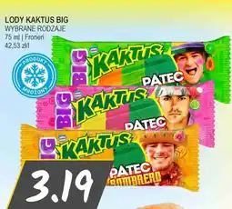 Słoneczko Lody impulsowe Kaktus Big Patec Sombrero oferta