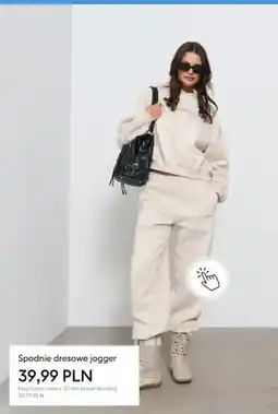 Sinsay Spodnie dresowe jogger oferta