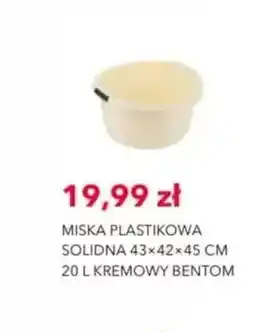 Nela Miska plastikowa solidna Bentom oferta