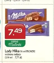 Malinka Market Lody Milka oferta