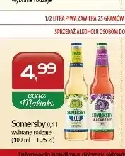 Malinka Market Napój piwny Somersby Blackberry oferta