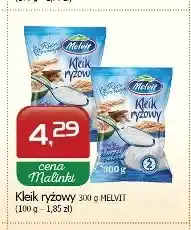 Malinka Market Kleik ryżowy Melvit oferta