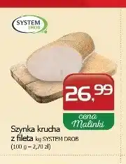 Malinka Market Szynka krucha z fileta System Drób oferta