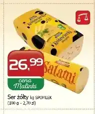 Malinka Market Ser żółty Królewiecki Spomlek oferta