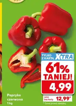 Kaufland Papryka czerwona oferta