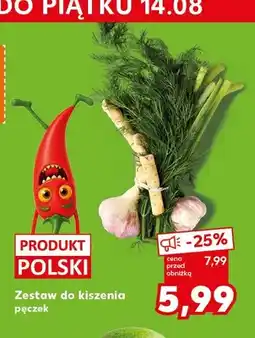 Kaufland Zestaw do kiszenia oferta