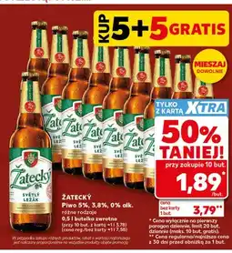 Kaufland Piwo Žatecký Světlý Ležák oferta