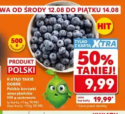 Kaufland Borówki amerykańskie polskie oferta