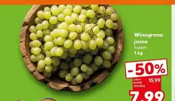 Kaufland Winogrona jasne oferta