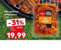 Kaufland Mix grillowy wieprzowy Sokołów oferta