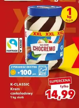 Kaufland Krem czekoladowy dwukolorowy K-Classic Duo Creme Chocremo oferta