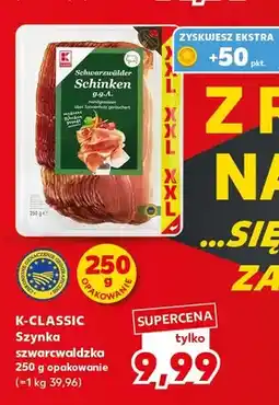 Kaufland Szynka szwarcwaldzka K-Classic oferta