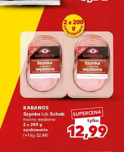 Kaufland Kabanosy Szynka mocno wędzone Kabanos oferta