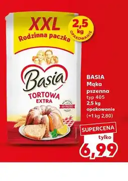 Kaufland Mąka pszenna tortowa extra typ 405 Basia oferta
