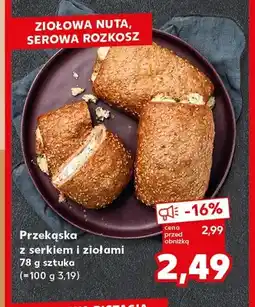 Kaufland Przekąska z serkiem i ziołami oferta