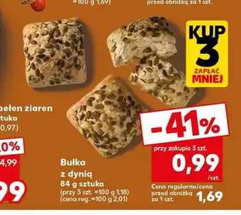 Kaufland Bułka z dynią oferta