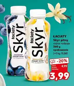 Kaufland Skyr pitny waniliowy Łaciate oferta