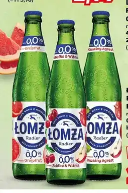 Kaufland Piwo bezalkoholowe Łomża Radler Grejpfrut oferta