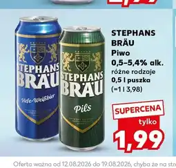 Kaufland Piwo Stephans Bräu Hefe-Weißbier oferta