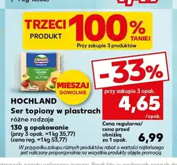 Kaufland Ser topiony w plastrach Hochland oferta