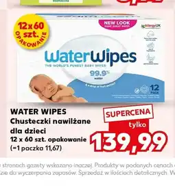 Kaufland Chusteczki nawilżane dla dzieci WaterWipes 12-pak oferta