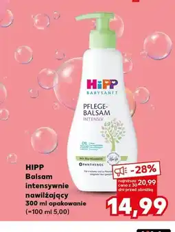 Kaufland Balsam intensywnie nawilżający HIPP Babysanft Intensiv oferta
