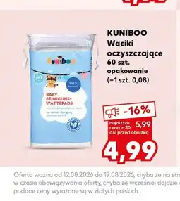 Kaufland Waciki oczyszczające Kuniboo oferta