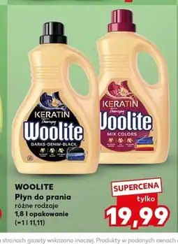 Kaufland Płyn do prania Woolite Keratin Therapy Darks Denim Black oferta