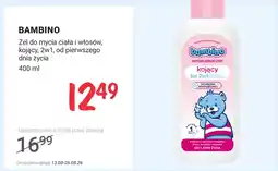 Rossmann Żel do mycia ciała i włosów Bambino kojący 2w1 oferta