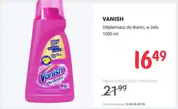 Rossmann Odplamiacz do tkanin w żelu Vanish oferta