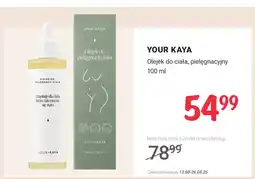 Rossmann Olejek do pielęgnacji ciała Your Kaya Linia Mama oferta