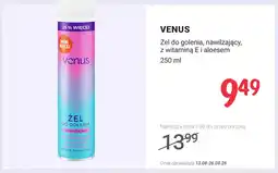 Rossmann Żel do golenia Venus nawilżający z witaminą E i aloesem oferta