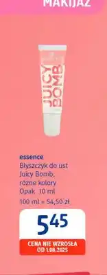 dm drogerie markt Błyszczyk do ust Essence Juicy Bomb oferta