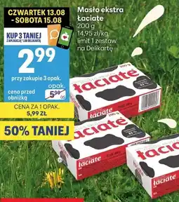 Delikatesy Centrum Masło ekstra Łaciate oferta