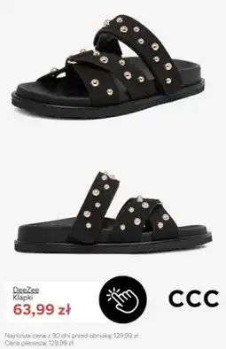 CCC Klapki damskie DeeZee oferta