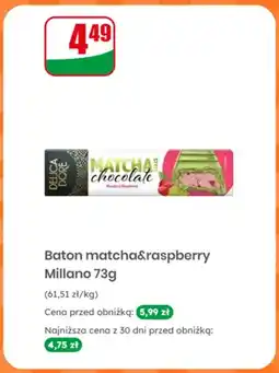 Dino Baton matcha & raspberry Millano oferta