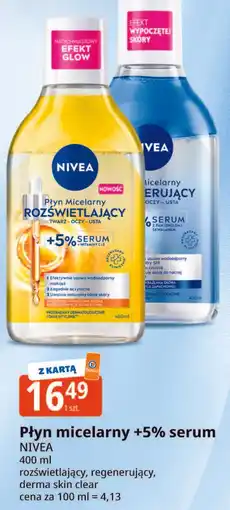 E.Leclerc Płyn micelarny +5% serum NIVEA oferta